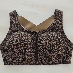 Lululemon Leopard Print Sports Bra